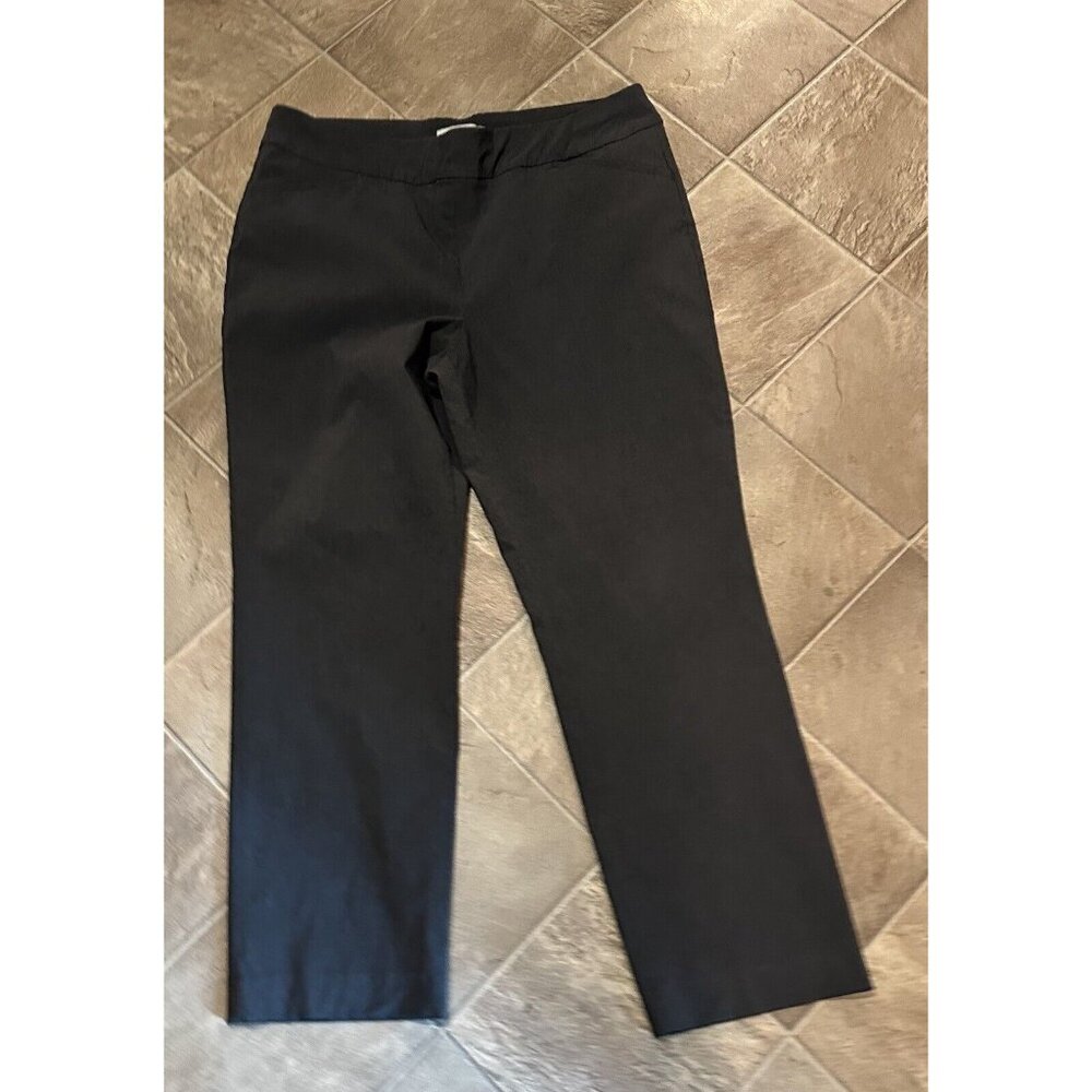 Talbots Pants Size 16 Ankle Flat Front Slim Causal Dress Work